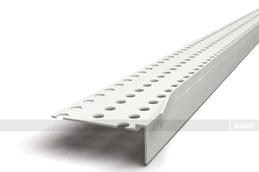 Plasterx 6mm Plastic L Trim Tearway (3m)