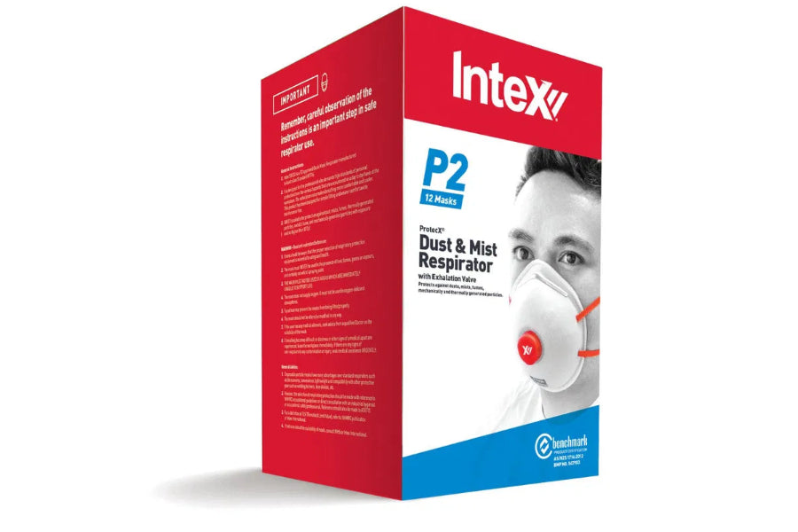 P2 Dust & Mist Masks (Box of 12)