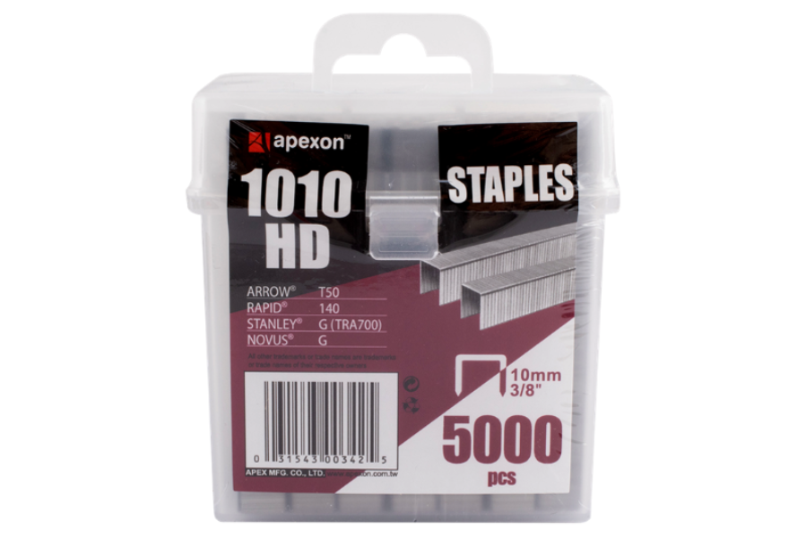 Apexon 10mm Staples - 5000pc