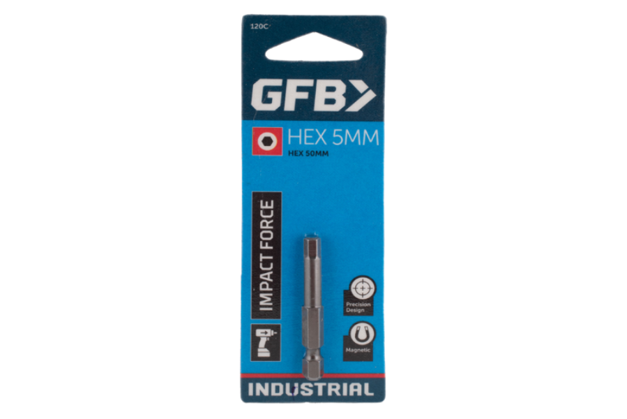 GFB Hex Driver Bit (5mm x 50mm)