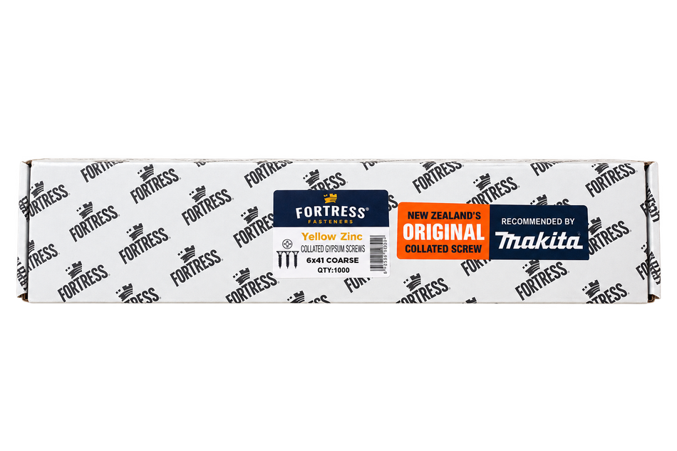 Fortress 6 x 41mm Collated Coarse (1000)