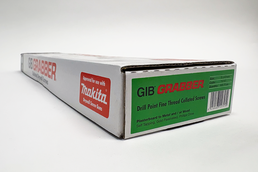 GIB Grabber 8 x 32mm Collate DrillPoint Screw (1000)