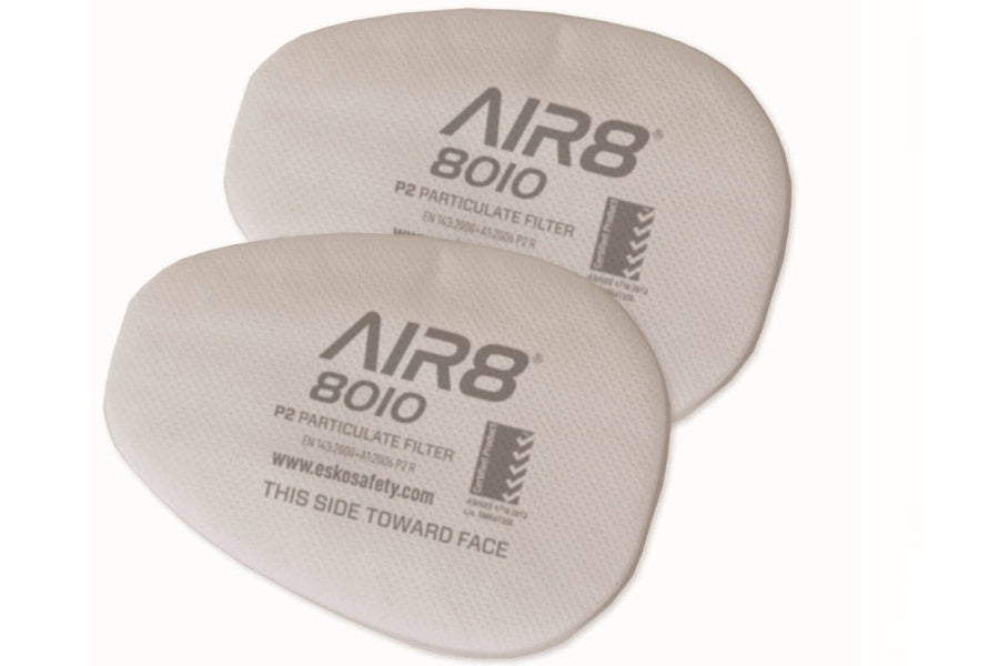 Esko - AIR8 P2 Particulate Pre-Filter 10pcs, Clear Polybag with Header Card