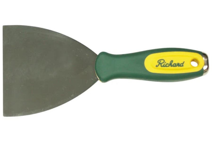 Richard Ergo Joint Knife S/S Green Rubber 4"