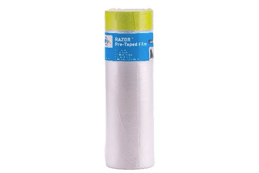 Razor Pre-Taped Masking Film 1.8 x 20m