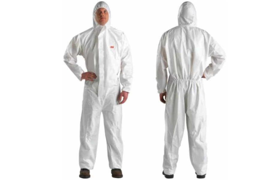 Coverall White Type 5/6 - SMALL 3M 4510