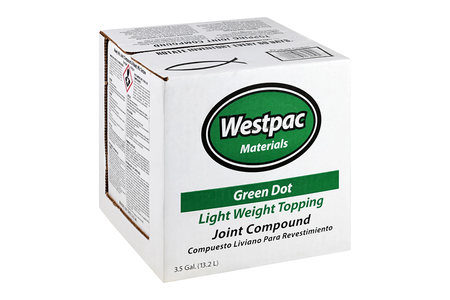 Westpac Materials Green Dot Light Weight Topping Joint Compound in a 3.5 Gal (13.
