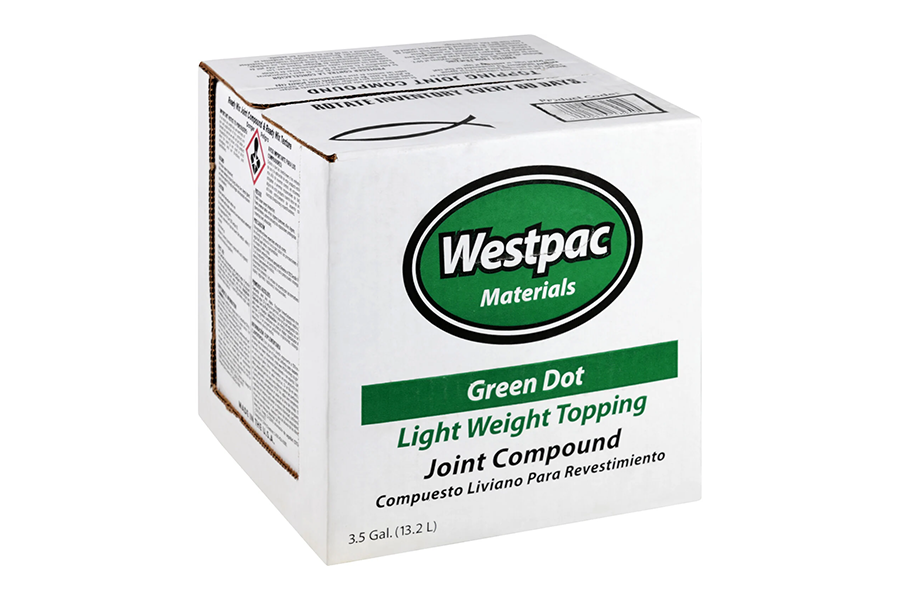 Westpac Materials Green Dot Light Weight Topping Joint Compound in a 3.5 Gal (13.