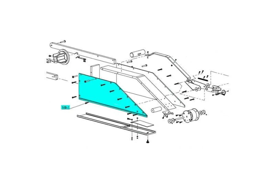 Tapepro Side plate Moulded MB-1M