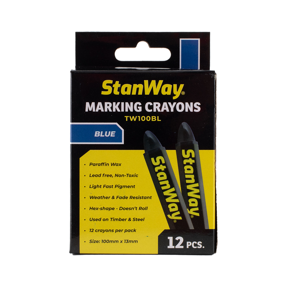Stanway Blue Marking Crayon